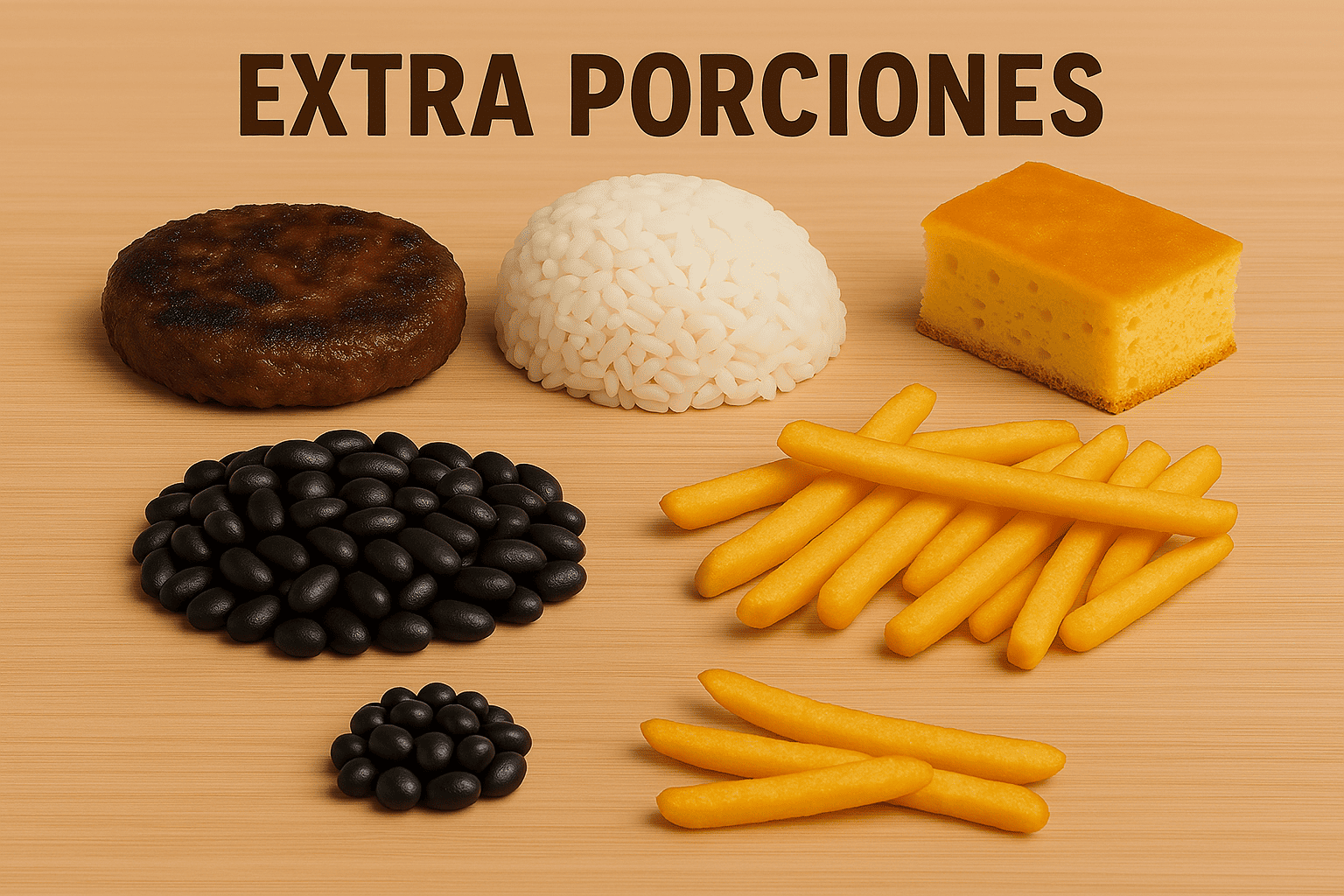 Porciones y Extras
